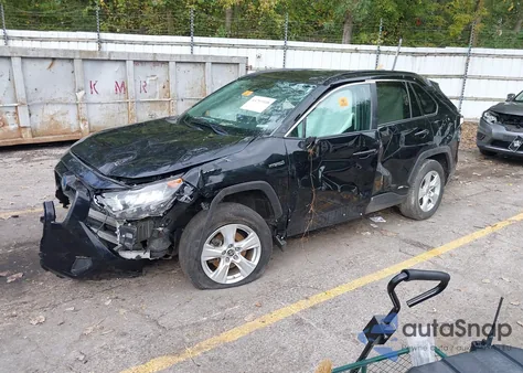 2021 Toyota Rav4 Hybrid Le из США, поврежденный, VIN 4T3LWRFV7MU015387